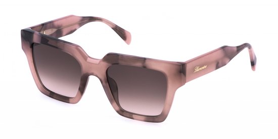 Blumarine SBM867 Avana rosa lucido 51/20/140 WOMAN Zonnebrillen van Merkloos