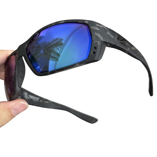 Bovista Polarizerende Zonnebril Voor Heren - Zonnenbrillen - Zonnenbril - Sun Glasses - Sunglasses - Techno Bril - Rave & Festival - Premium Quality - Groen van Bovista