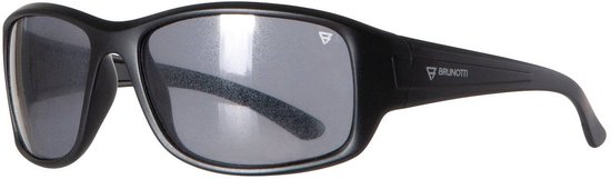 Brunotti - Balaton 2 - Zonnebril Zwart - Unisex - UV400 Zonnebril - Gepolariseerde Zonnebril - ONE SIZE van Merkloos