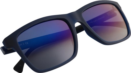 Brunotti - Bidart - Zonnebril Blue - Unisex - UV400 Zonnebril - Gepolariseerde Zonnebril - ONE SIZE