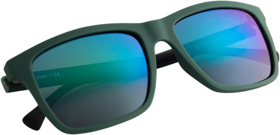 Brunotti - Bidart - Zonnebril Green - Unisex - UV400 Zonnebril - Gepolariseerde Zonnebril - ONE SIZE