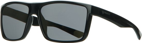 Brunotti - Lean - Zonnebril Zwart - Unisex - UV400 Zonnebril - Gepolariseerde Zonnebril - ONE SIZE