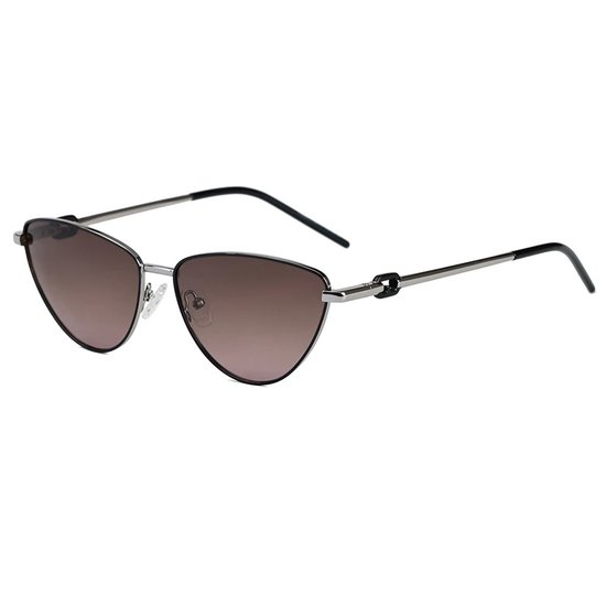 BUGOLINI Aurore - Gepolariseerde Cat Eye Zonnebril - Met UV400-bescherming - Bruine Frame van Merkloos