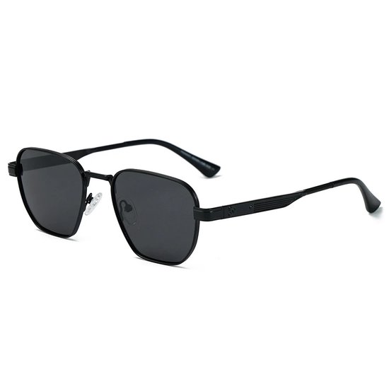 BUGOLINI Calisto - Gepolariseerde Zonnebril voor Mannen - Met UV400-bescherming - Anti Slip Pootjes - Luxe Bril - Mat Zwart van BUGOLINI