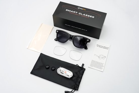 Camera bril - Slimme bril met camera - Smart glasses - Spy camera - Vertaalfunctie