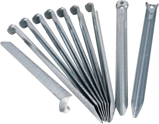 Campking Tentharing Halfrond Small - 24 cm - 10 stuks van Campking