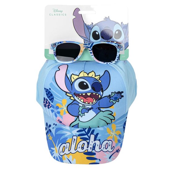 Cap Set With Sunglasses Stitch van Disney
