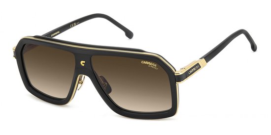 Carrera CA 1053/S/TI Matte black 60/12/145 MAN Zonnebrillen van Merkloos