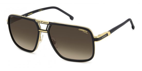 Carrera CARRERA 1071/S Matte black gold 61/16/145 MAN Zonnebrillen van Merkloos