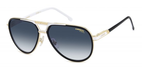 Carrera CARRERA 1076/S Black white 61/15/145 MAN Zonnebrillen van Merkloos