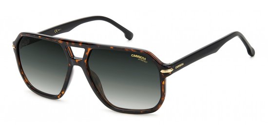 Carrera CARRERA 302/S HAVANA/ GREEN SHADED 59/15/145 Herrenbrillen Zonnebrillen