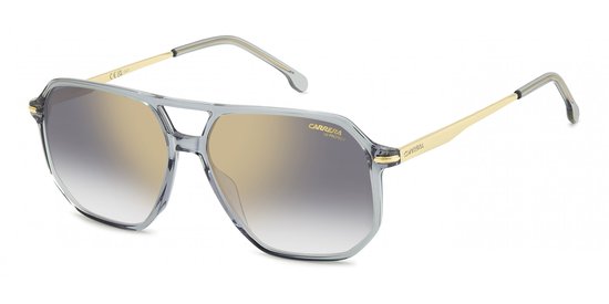 Carrera CARRERA 324/S GREY/GREY SHADED GOLD MIRRORED 59/15/145 Herrenbrillen Zonnebrillen van Merkloos