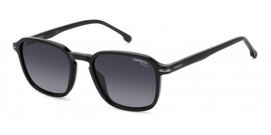 Carrera CARRERA 328/S BLACK GREY/DARK GREY SHADED 53/20/145 Herrenbrillen Zonnebrillen van Merkloos