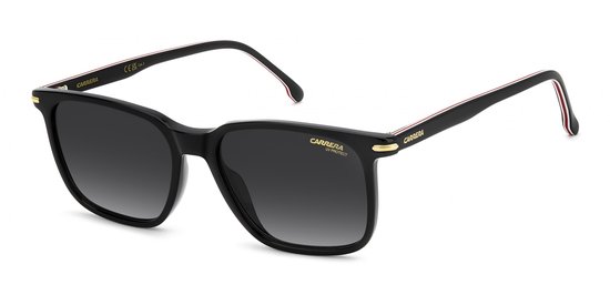Carrera CARRERA 367/S BLACK RED/ DARK GREY SHADED 55/17/145 Herrenbrillen Zonnebrillen