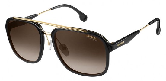 Carrera Eyewear Zonnebril 133/s 2ik/9k Piloot Heren Zwart/goud