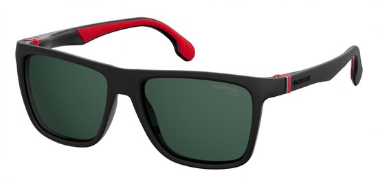 Carrera Eyewear Zonnebril 5047/s 807/qt Heren Zwart/rood Met Groene Lens van Merkloos