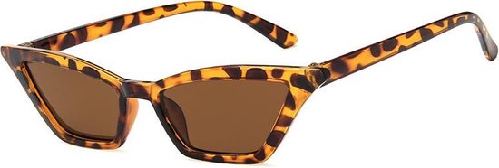 Cat Eye Zonnebril Leopard - Smal van Ladeuze