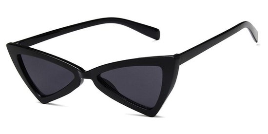 Cat Eye Zonnebril Triangle Zwart van Cat
