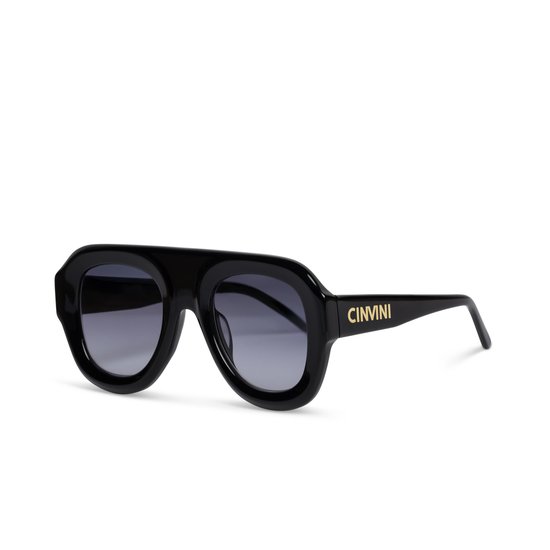 CINVINI - Aviator Zonnebril - Zwart - Unisex - UV400 - Piloot van CINVINI