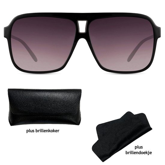 CL Sunshades Boris - Heren Zonnebril - Geleverd in Stevige Brillenkoker van CL