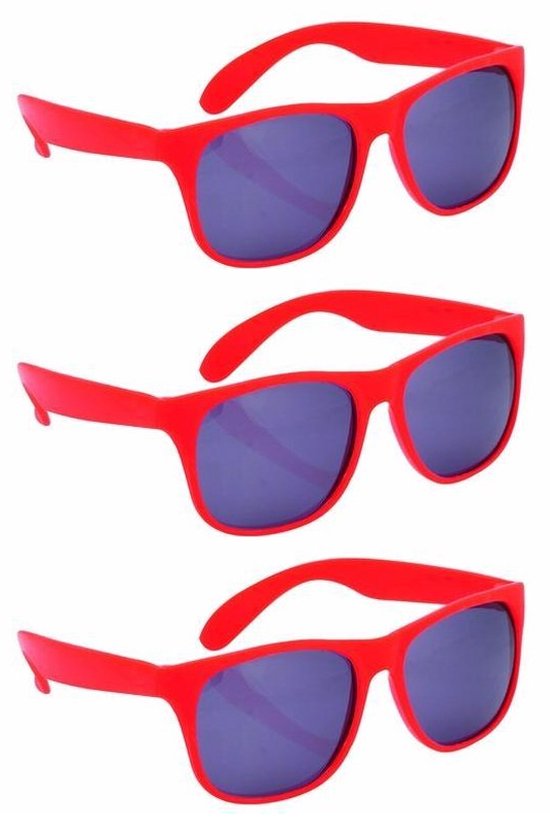 Classic Zonnebrillen Rood (3 stuks) van CLA