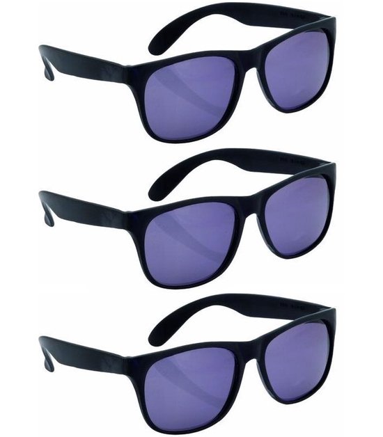 Classic Zonnebrillen Zwart (3 stuks) van CLA