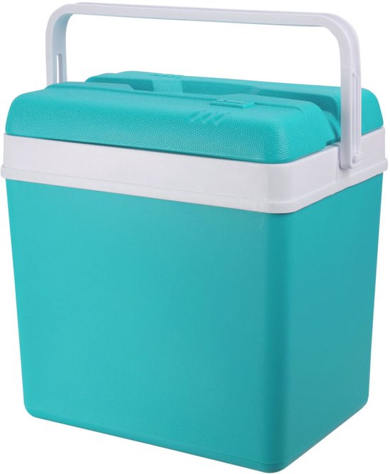 Cool - Koelbox - 24L - Turquoise - Ideaal voor Picknick, Vakantie of Boodschappen van Cool