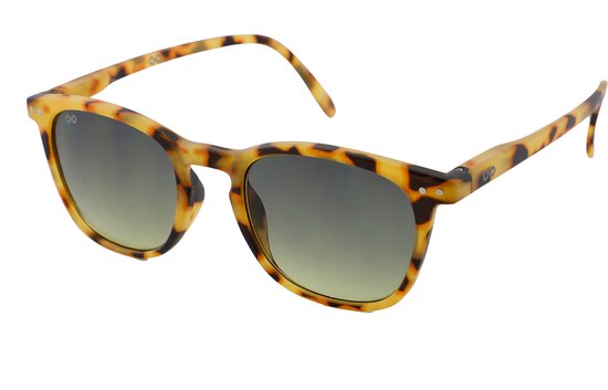 Croon Zonnebril Alex Dames Cat. 3 Vierkant Oker/zwart/bruin van Croon