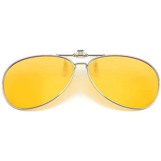 Dailygoods- Clip-on Zonnebril Gepolariseerd - Uv400 Bescherming - Anti-glare - Voor