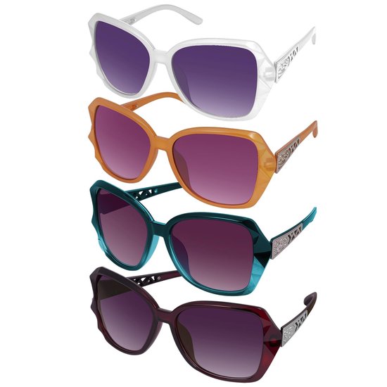 Dailygoods - Dames Zonnebril met Retro Design en UV-bescherming