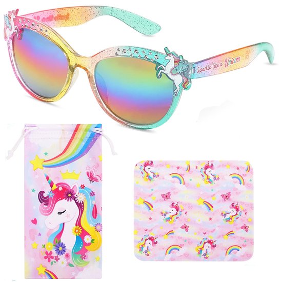 Dailygoods - Eenhoorn Zonnebril voor Meisjes met UV-bescherming van Dailygoods