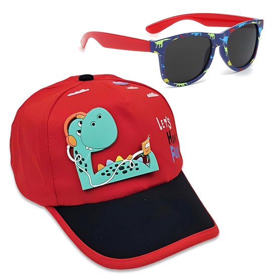 Dailygoods - Kinder Zomeraccessoireset met Baseballpet en Zonnebril