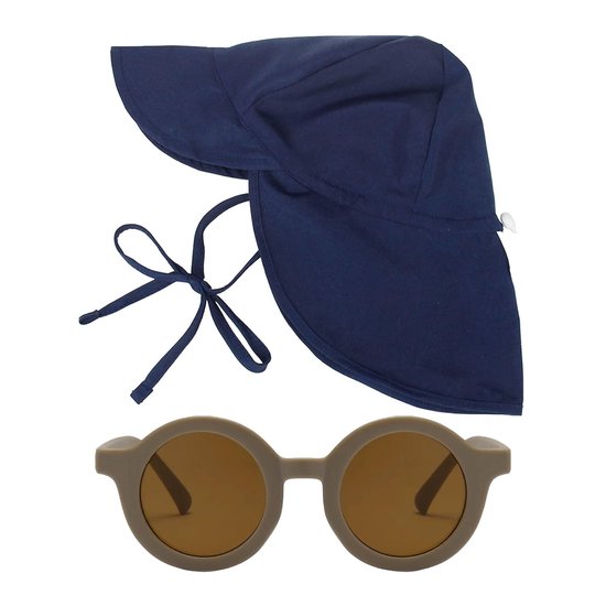Dailygoods - Kinderzonnehoed met Zonnebril voor Buitenactiviteiten