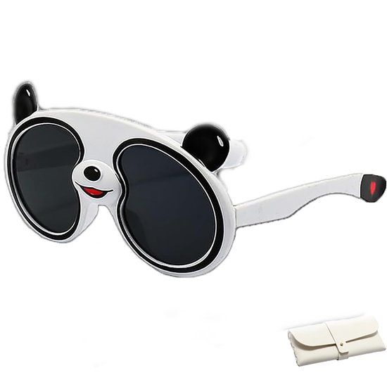 Dailygoods - Panda Kinderzonnebril - Gepolariseerde Bril voor Buitensporten
