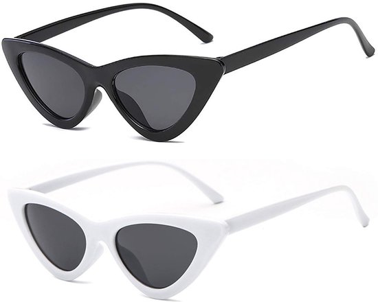 Dailygoods- Zonnebril Dames Vintage - Cat-Eye Design - Metalen Montuur - UV Bescherming - Retro Eyewear - Lichtgewicht en Schokbestendig - Fashionbril