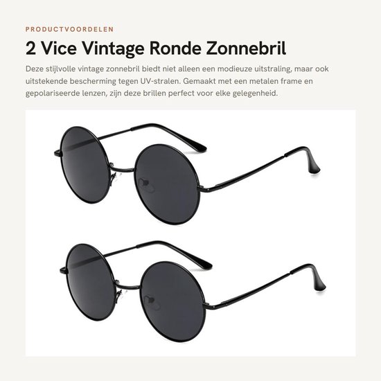 Dailygoods- Zonnebril Gepolariseerd - Metalen Frame - UV400 Bescherming - Voor Heren/Dames - Lichtgewicht - Duurzaam - Zonnebrillen van Dailygoods