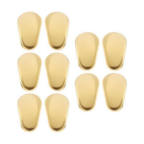 Dailygoods - Zonnebril Neuspads Gouden Push-In voor Comfortabel Draaggemak