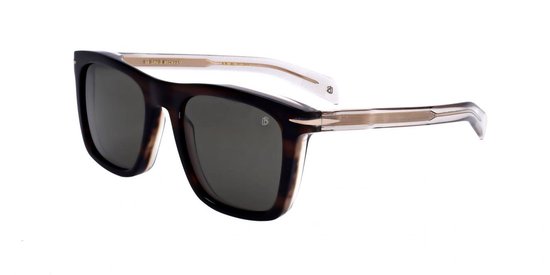 David Beckham DB 7000/S Brown horn 53/20/145 MAN Zonnebrillen van David Beckham