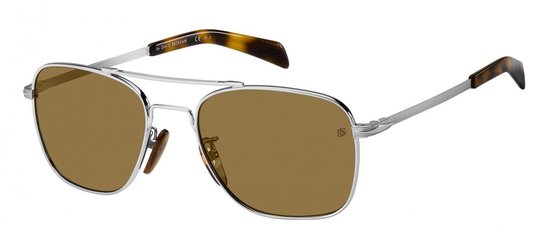 David Beckham DB7019/S 010 Zonnebril - Heren - Grijs van Merkloos