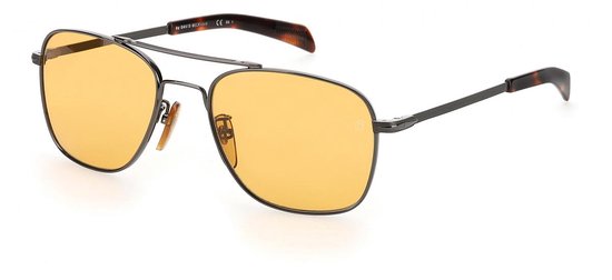 David Beckham DB7019/S V81 Zonnebril - Heren - Zwart van Merkloos