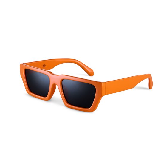 De Oranje Zonnebril - Oranje Zonnebril - Unisex model van Feestbrillen.com