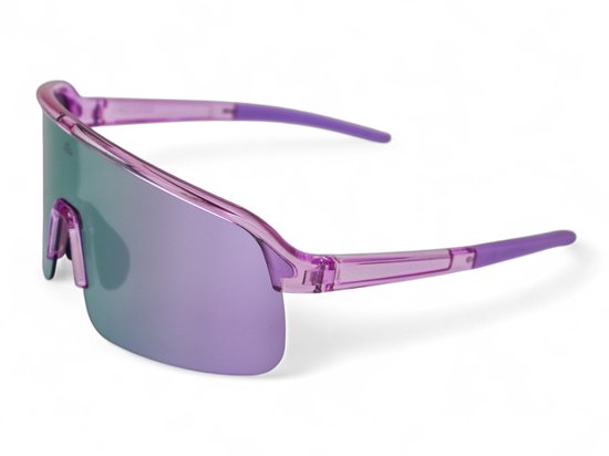 DESCENT - Sportzonnebril Ridgeline - Paars - MTB - Wintersport - Wielrennen - Extreme sports - Mountainbike - Fietsen - Hiken - Bergsport van Merkloos