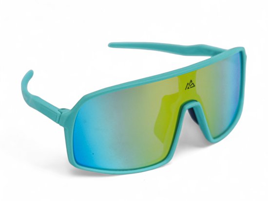 Descent | Trooper | Turquoise | Kinderbril | XS | Sportbril | Fietsbril | Gepolariseerd | MTB van Descent