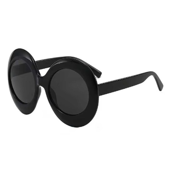 Design Zonnebril - Zwart met medium getinte Glazen - Dames Bril - UV Beschermende glazen van Desi