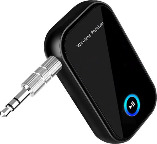 DirectGoods® Bluetooth Receiver – BT 5.0 - 3.5MM AUX - Bluetooth Ontvanger - Handsfree Bellen - Bluetooth Audio Receiver - Bluetooth Auto via AUX van DirectGoods®