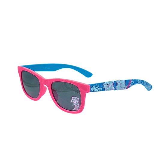 Disney Frozen Kids Zonnebril - Roze/Blauw - One Size van Merkloos