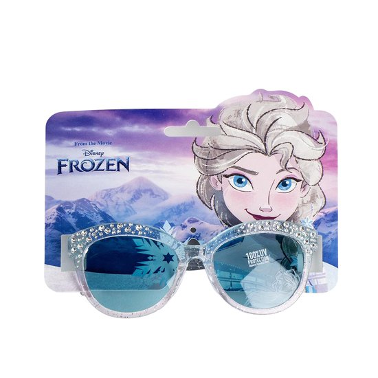 Disney Frozen Kinderzonnebril – Elsa – UV400 – 3+ jaar – Glitterframe van Merkloos