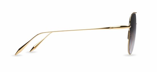 DITA titanium zonnebril uniseks GOUD | DITA MODDICT DTS144-A-01 maat 63 van DITA