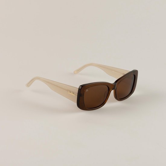Dobber Nature’s Essence - Earth Wood - Bruine gepolariseerde zonnebril van Dobber