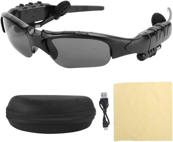 Draadloze Bluetooth-zonnebril voor Heren met Muziek en Stereogeluid - Ideaal voor Autorijden en Reizen van Goudie Tech